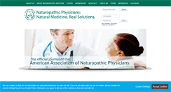 Desktop Screenshot of naturopathic.org